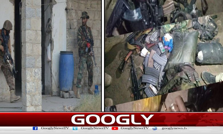 Operation of security forces in Bajaur: 9 Khawarjis including 2 suicide bombers were killed