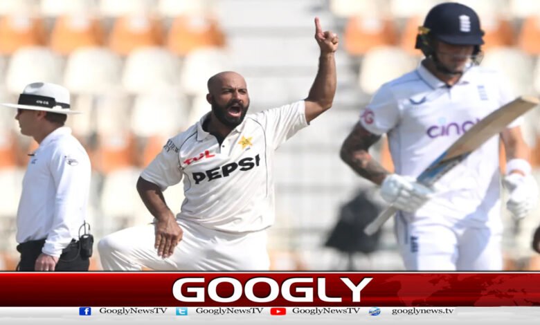 Multan Test: England bowled out for 291 runs in the first innings, 7 wickets by spinner Sajid