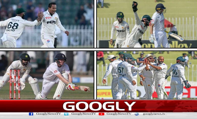 England defeated by 9 wickets in Rawalpindi Test