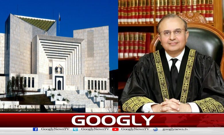 سپریم کورٹ : جسٹس منصور کی عدم حاضری پر مقرر کیے گئے مقدمات ڈی لسٹ 1 سپریم کورٹ : جسٹس منصور کی عدم حاضری پر مقرر کیے گئے مقدمات ڈی لسٹ