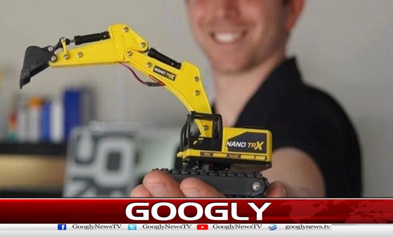 دنیا کا مختصر ترین اورمکمل فعال ایکسکیویٹربنالیاگیا