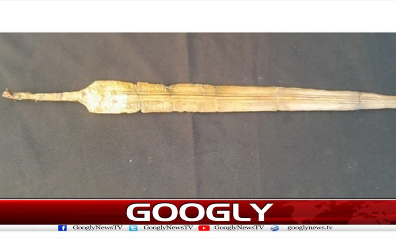 حضرت موسیٰؑ کےدورکی قدیم تلواردریافت 1 talwar