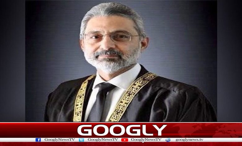 Justice Qazi Faiz Isa apologized for taking dinner at government expense