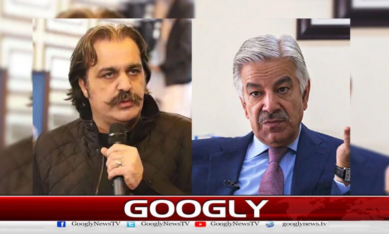 Khawaja Asif told what Ali Amin Gandapur talked about in the Apex Committee