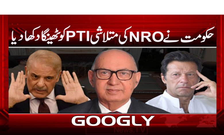 The government has given a thumbs up to PTI seeking NRO