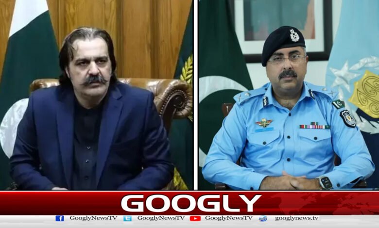 Khyber Pakhtunkhwa government's decision to file an FIR against IG Islamabad
