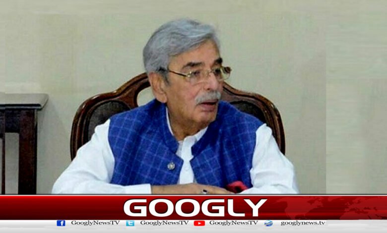 ANP leader and former senator Ilyas Ahmed Bilour passed away
