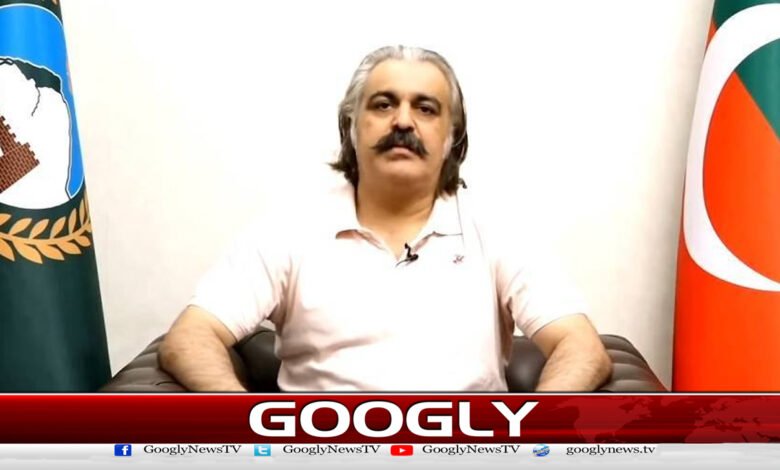 Chief Minister Ali Amin Gandapur announced