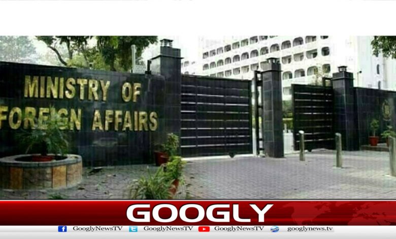 امریکی مداخلت سےمتعلق دفترخارجہ سےمنسوب بیان مسترد