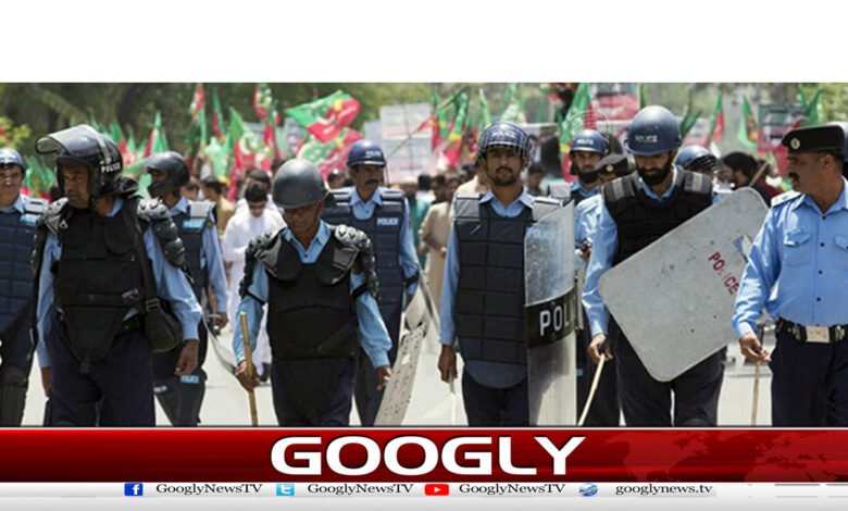 پی ٹی آئی مظاہرین کیخلاف کریک ڈاؤن کی حکمت عملی تیار