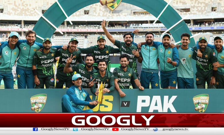 پاکستان نےآسٹریلیا کوون ڈے سیریز ہراکر تاریخ رقم کردی
