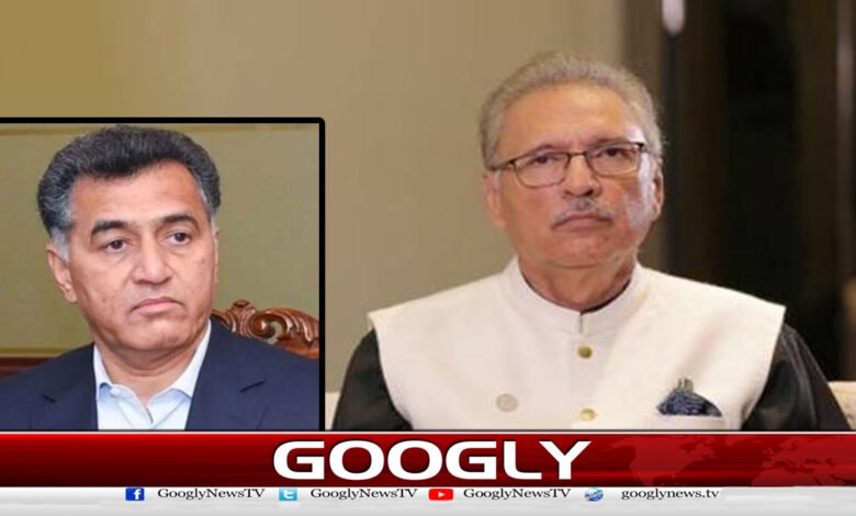 Arif Alvi declared the case against Faiz Hameed as welcome