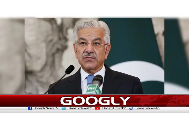 پاکستان کے سیاسی ماحول میں پی ٹی آئی سےمذاکرات ممکن نہیں،خواجہ آصف