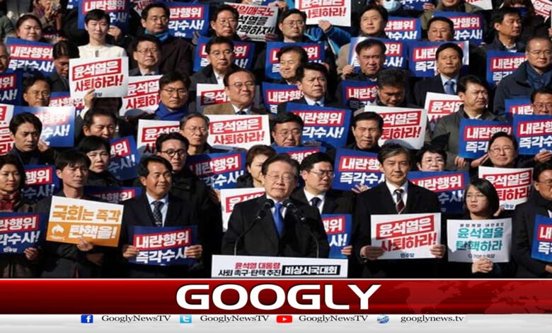 جنوبی کوریا کے قانون سازوں کا ناکام مارشل لاء کے بعد صدر کے مواخذے کا مطالبہ 1 South Korean lawmakers call for president's impeachment after failed martial law