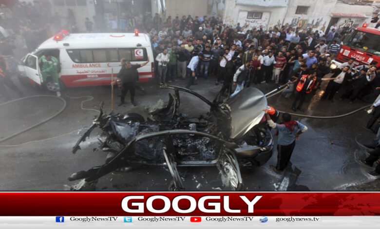 Israeli forces attack Palestinian TV channel vehicle in Gaza, 5 journalists martyred