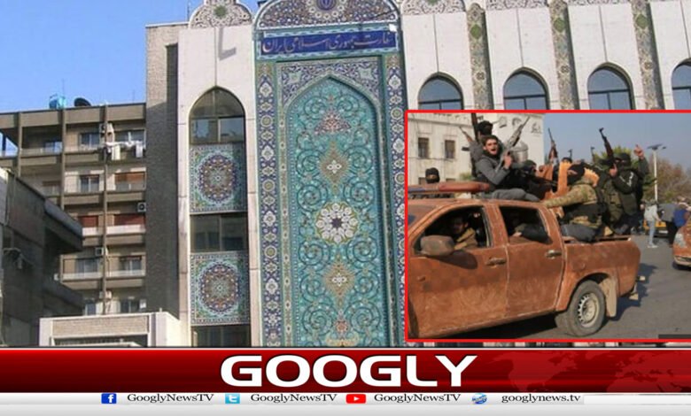 شام میں ایرانی سفارت خانے کی عمارت دھماکے سے تباہ کردی گئی