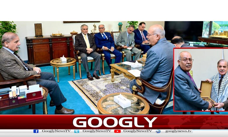 وزیراعظم کی فلسطینی سفیر کو مکمل حمایت کی یقین دہانی