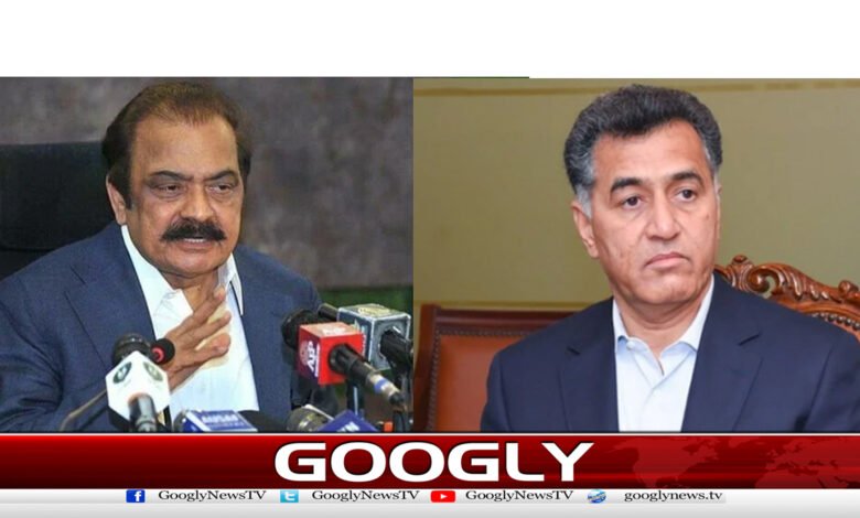 فیض حمید 9 مئی پرتشدد واقعات میں ملوث ہیں، رانا ثنا اللہ