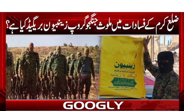 ضلع کرم کے فسادات میں ملوث جنگجو گروپ زینبیون بریگیڈ کیا ہے؟