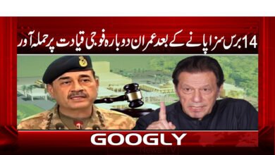 After being punished for 14 years, Imran attacked the military leadership again