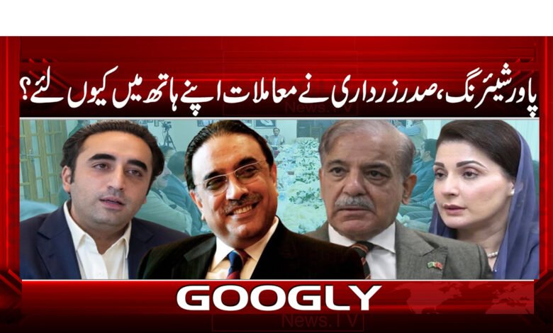 Power sharing, why did President Zardari take matters into his own hands?