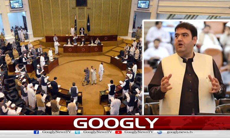 Revealing the fake signature of a member on the resolution passed by the Khyber Pakhtunkhwa Assembly against the decisions of the military courts