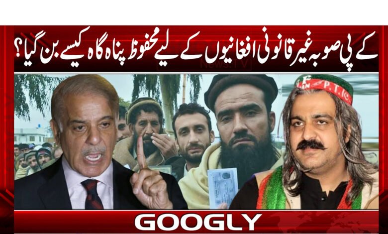 Became a safe haven for illegal Afghans for KP?