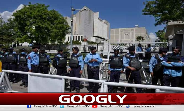 Meeting on the appointment of judges in the Supreme Court, security in the red zone is tight due to the protest of lawyers