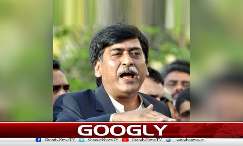 Afaq Ahmed arrested on the charge of instigating the burning of cargo vehicles