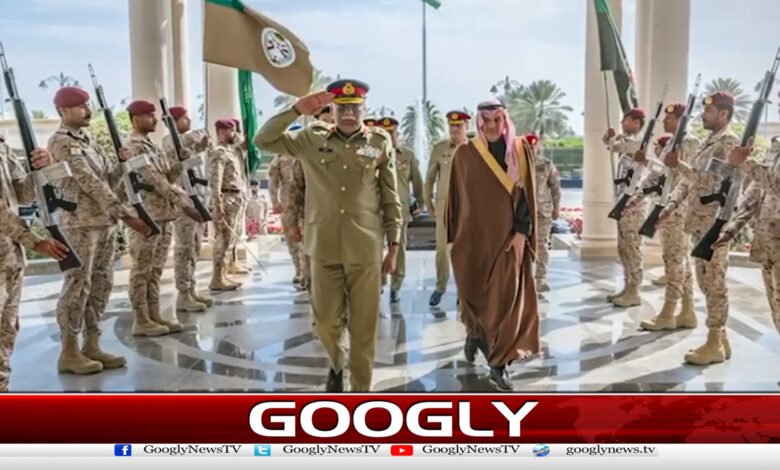 جنرل ساحرشمشاد اورسعودی چیف کا دفاعی تعاون بڑھانے پراتفاق 1 General Sahir Shamshad and Saudi chief agree to increase defense cooperation