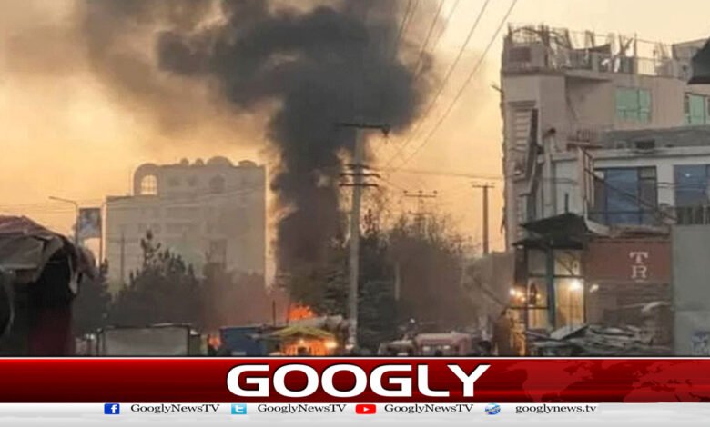 A suicide blast in the office of the Ministry of Urban Development of the Taliban killed 1 and injured 5