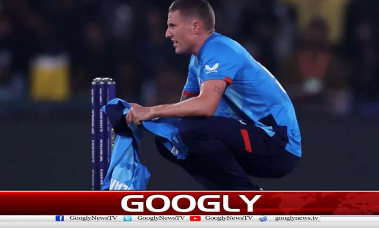 England bowler Bryden Carrs is out of the Champions Trophy