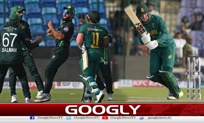In the tri-nation series, Pakistan reached the final after defeating South Africa