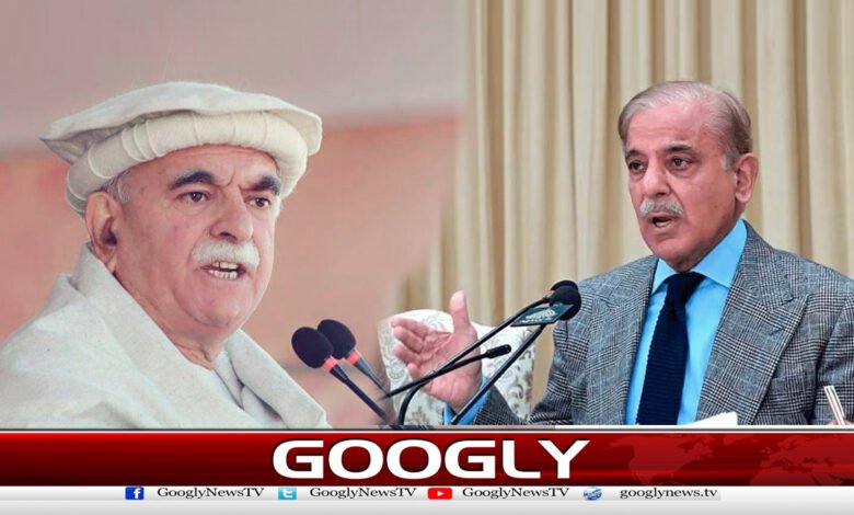 شہبازشریف کسی کا حق چھین کر سیٹ پرقابض ہیں،محموداچکزئی 1 Shahbaz Sharif is occupying the seat by taking away someone's right, Mahmoud Chakzai