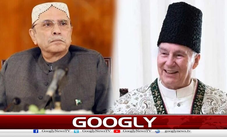 President of the country Prince Karim Aga Khan left for Portugal to mourn his death