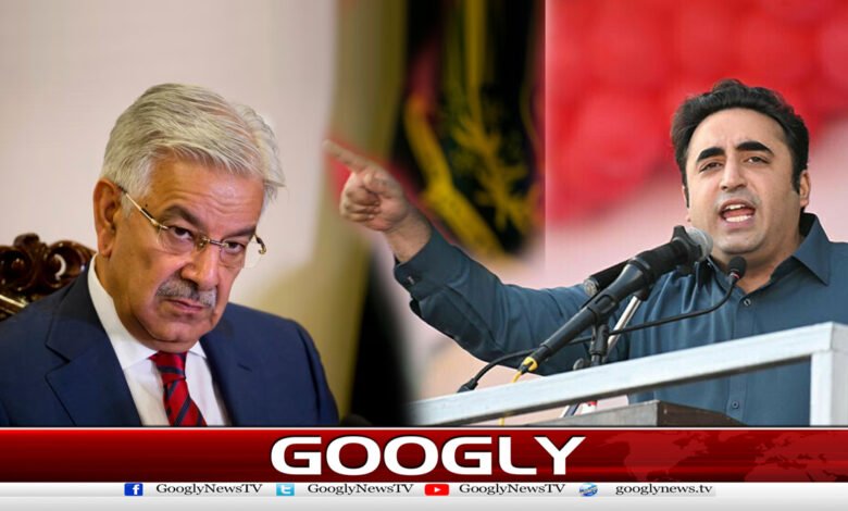 Negotiations with PTI, Khawaja Asif supports Bilawal Bhutto's proposal