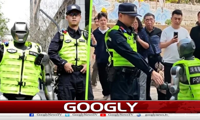 China uses robots to catch criminals