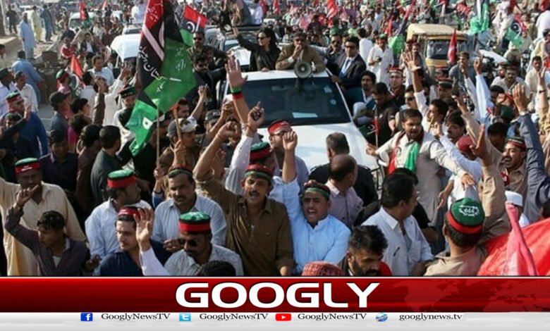 PPP protests in various cities over canals being dug from Indus River