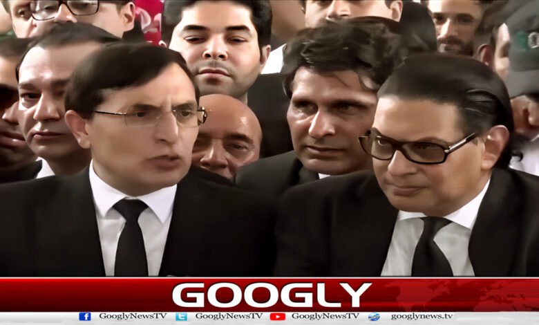 عمران خان سے ملاقات کا معاملہ : سلمان اکرم راجا اور بیرسٹر گوہر کے درمیان سخت جملوں کا تبادلہ 1 Meeting with Imran Khan: Harsh words exchanged between Salman Akram Raja and Barrister Gohar