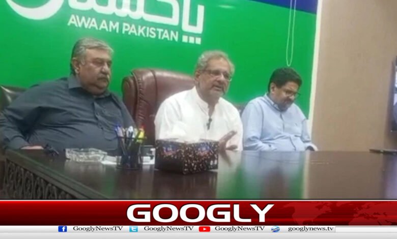 Shahid Khaqan admits failure to resolve opposition differences