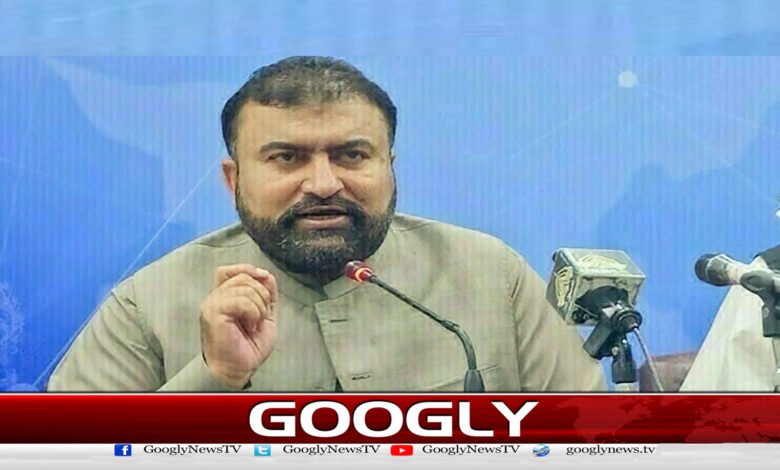 تمام مسائل کا حل ڈائیلاگ، پارلیمنٹ اور سیاسی فورم ہے ، وزیر اعلیٰ بلوچستان 1 Dialogue, parliament and political forum are the solution to all problems, Balochistan Chief Minister Sarfaraz Bugti