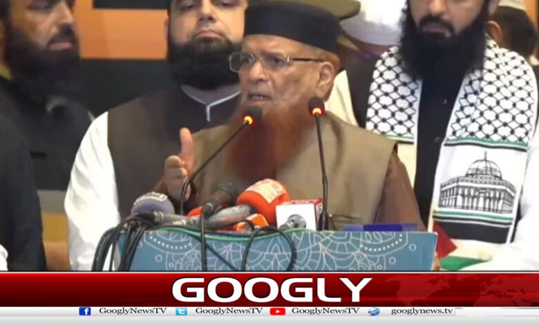 اہل فلسطین کی مدد اسلامی ممالک پر فرض ہوچکی ہے،مفتی تقی عثمانی 1 Helping the Palestinian people has become an obligation for Islamic countries, says Mufti Taqi Usmani