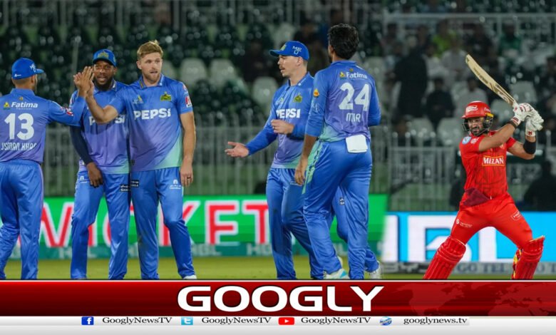 پی ایس ایل 10: یونائیٹڈ نے سلطانز کو 47 رنز سے شکست دے دی 1 PSL, Multan Sultans continue batting against Islamabad United