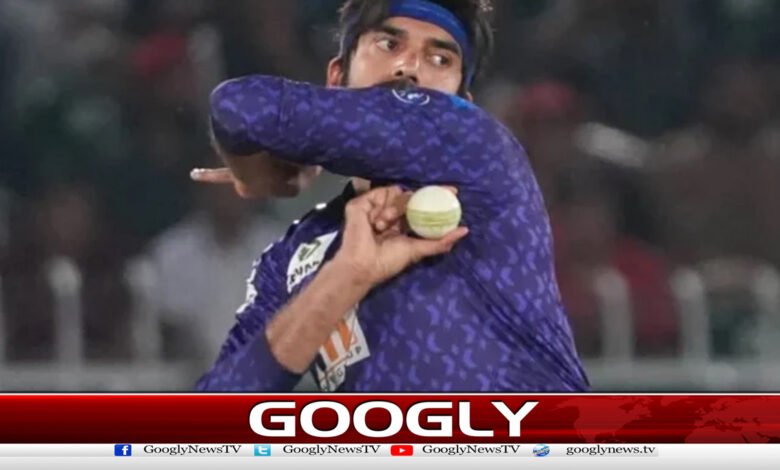 کوئٹہ گلیڈی ایٹرز کے سپنر عثمان طارق کا بولنگ ایکشن رپورٹ 1 Quetta Gladiators' spinner Usman Tariq's bowling action report