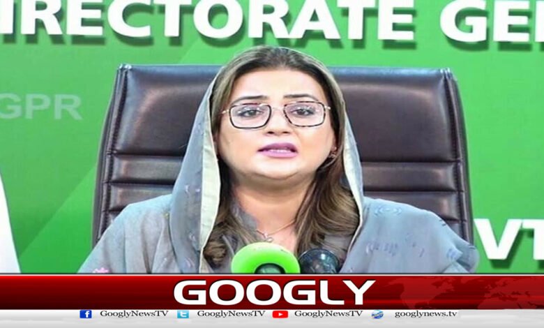 President approves canal documents, politics being done in Sindh is painful, Uzma Bukhari