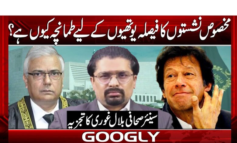 Why is the decision on reserved seats a slap in the face for the youth?