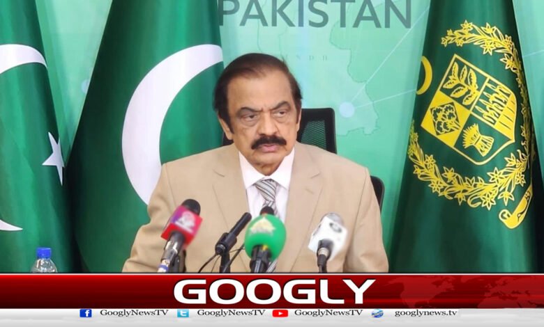 Rana Sanaullah appeals to PTI to postpone Independence Day protest