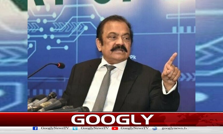 In PTI's view, not meeting Imran Khan is a big problem: Rana Thanaullah