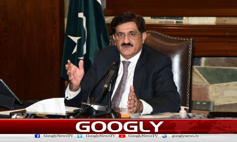 Sindh CM orders institutions to remain on high alert in view of floods