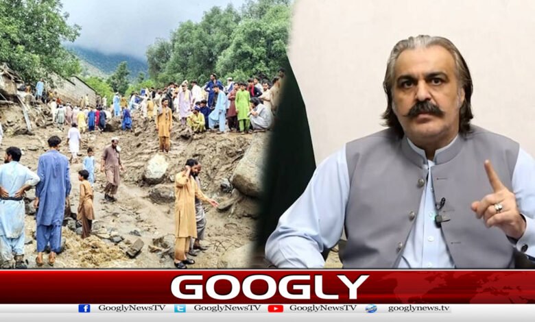 Ali Amin Gandapur announces new settlements for flood victims